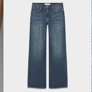 Aritzia Denim Forum The Farrah Lo-Rise Wide Jeans